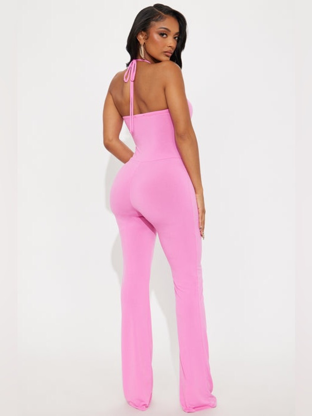 Fashion nova Cutout Pink Jumpsuit - Picture 4 of 5